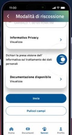 Passaggio 7: Leggi l’informativa e dichiara la presa visione, schermata del video ufficiale NoiPA