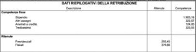 Passaggio 3: Consulta il riepilogo della retribuzione, schermata del video ufficiale NoiPA