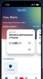 Passaggio 1: Apri Profilo, schermata del video ufficiale NoiPA