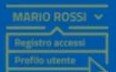 Passaggio 1: Apri il menu accanto al tuo nome, schermata del video ufficiale NoiPA