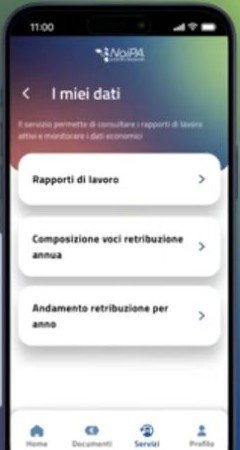 Passaggio 2: Apri la composizione annua, schermata del video ufficiale NoiPA